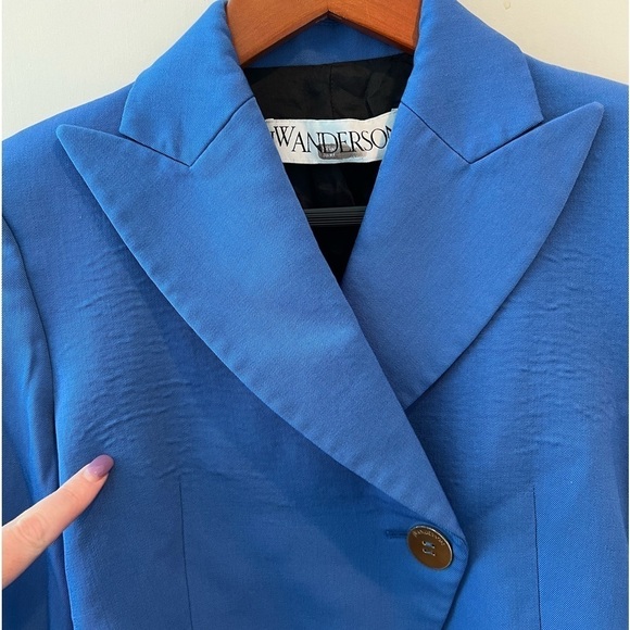 JW Anderson Asymmetric Cutaway Blazer - Picture 3 of 16